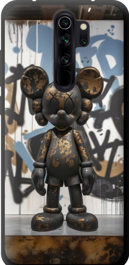Чехол на Xiaomi Redmi Note 8 Pro Bronze kaws v2 (6098b-1783-42517)