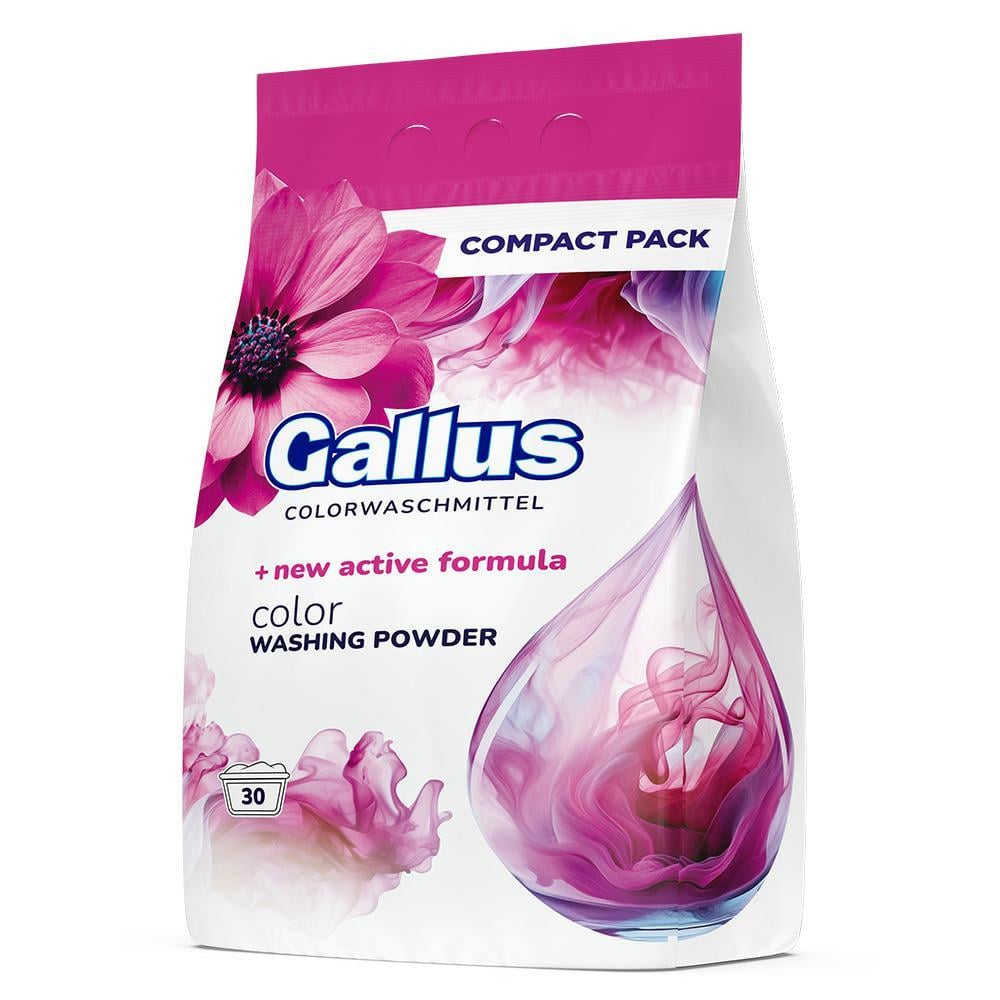 Пральний порошок для кольорової білизни Gallus Color 1,8 кг (N-2691)