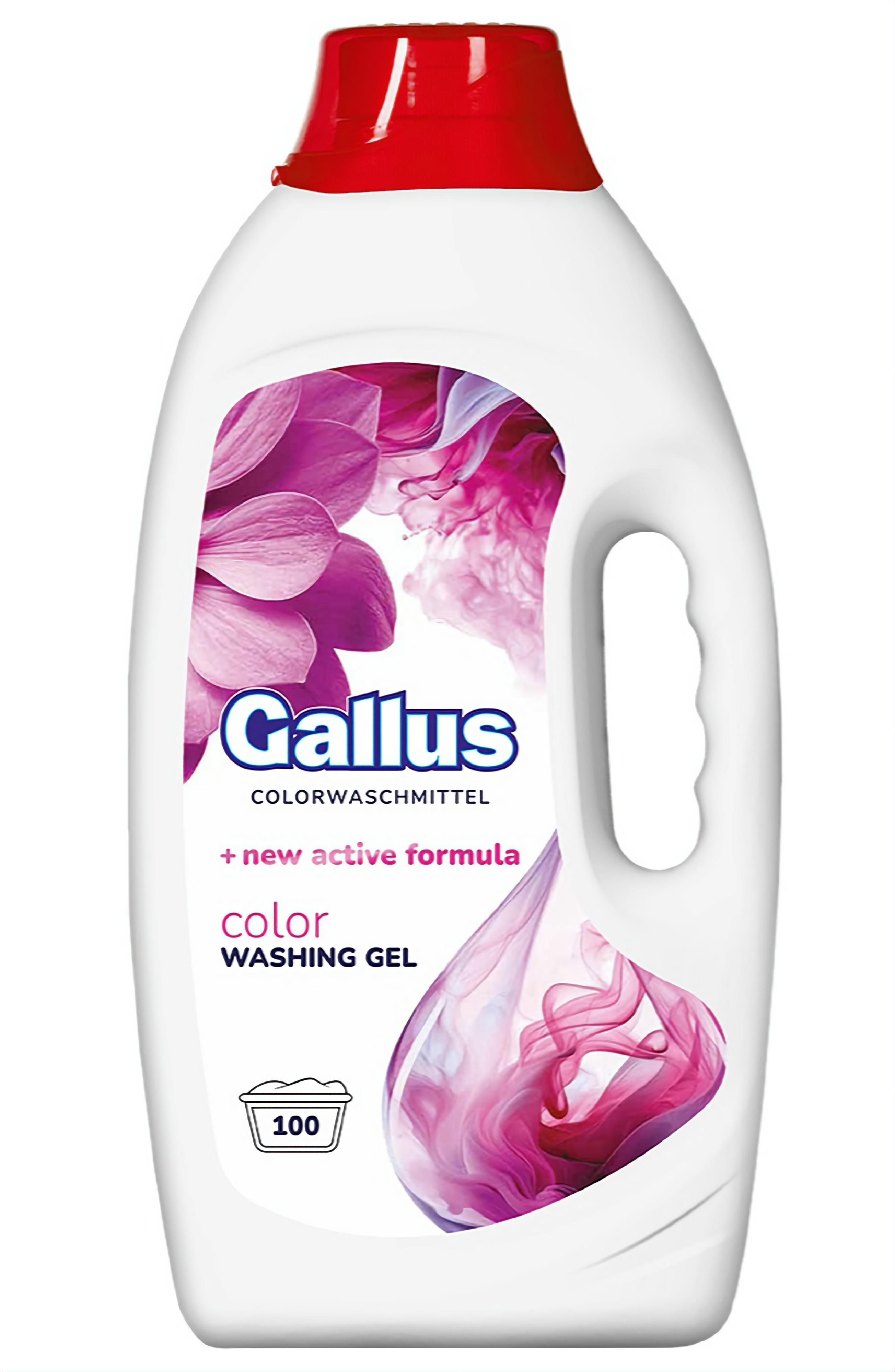 Гель для прання кольорових речей Gallus Colorwaschmittel 100 циклів прання 4 л (300186)