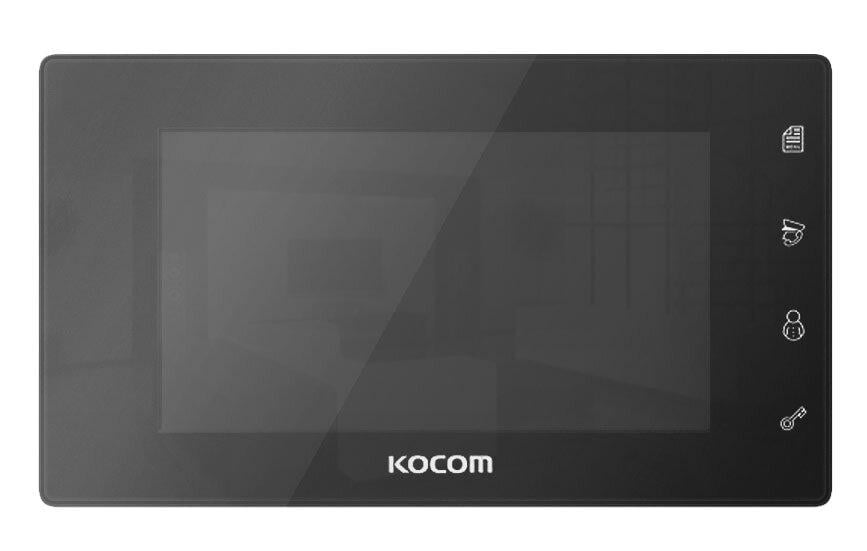 Видеодомофон Kocom KCV-504 Mirror Black (18598)