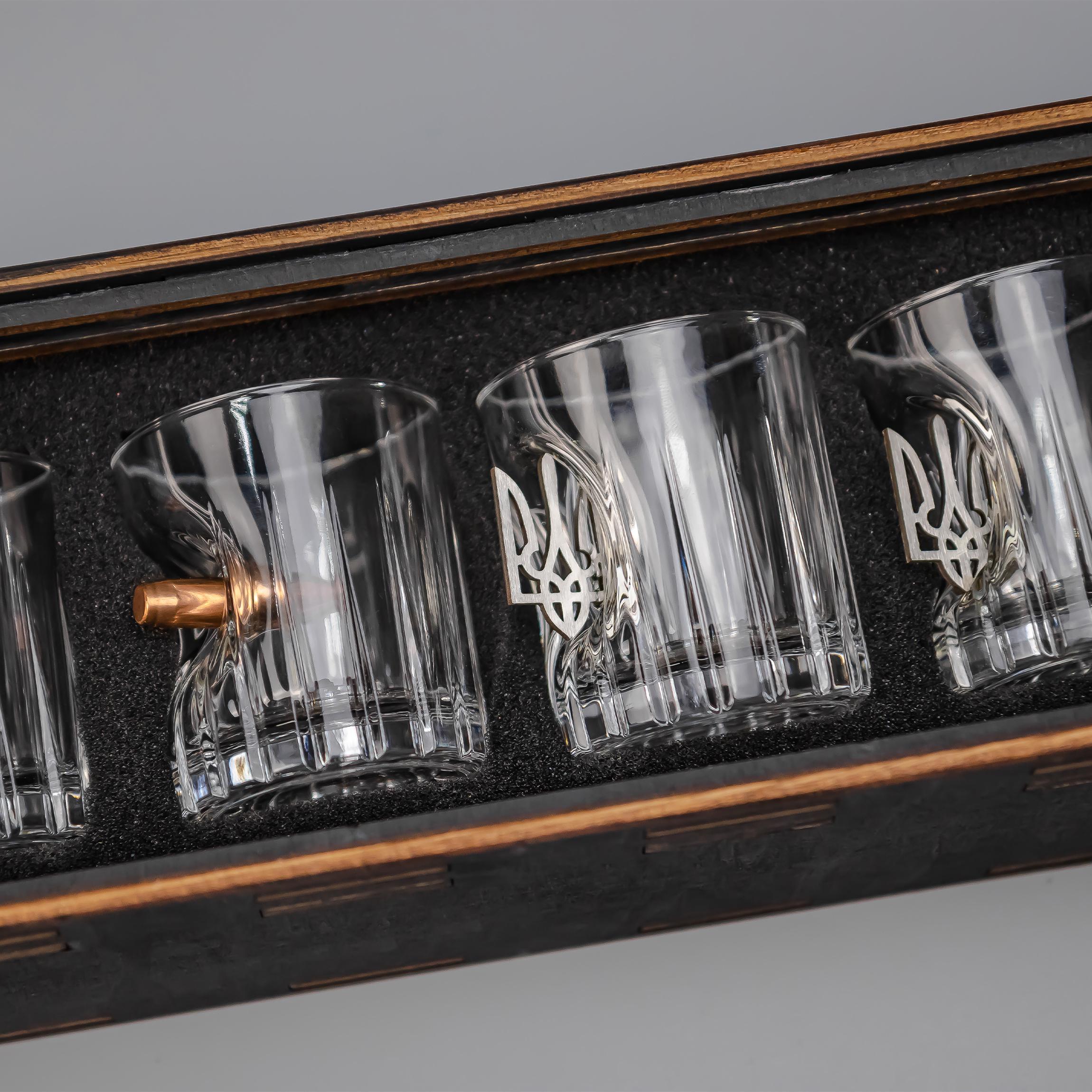 Набор полуграненых рюмок МИХ с упаковкой (24846794) - фото 3 Набор полуграненых рюмок МИХ с упаковкой (24846794) - фото 3