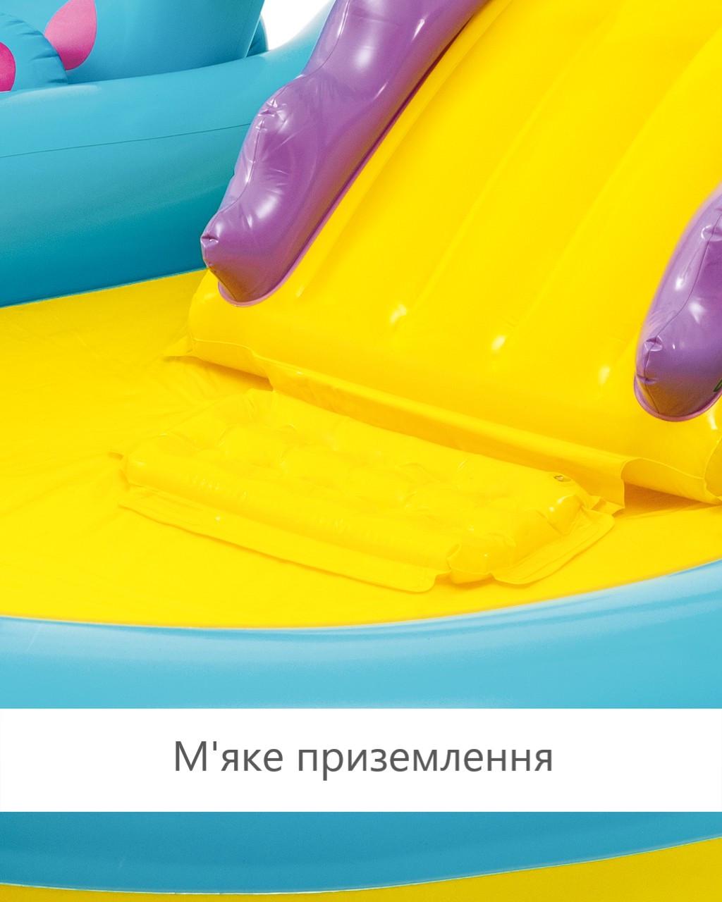 Басейн дитячий надувний Intex Dinoland з гіркою та фонтанчиком (57135) - фото 7 Басейн дитячий надувний Intex Dinoland з гіркою та фонтанчиком (57135) - фото 7