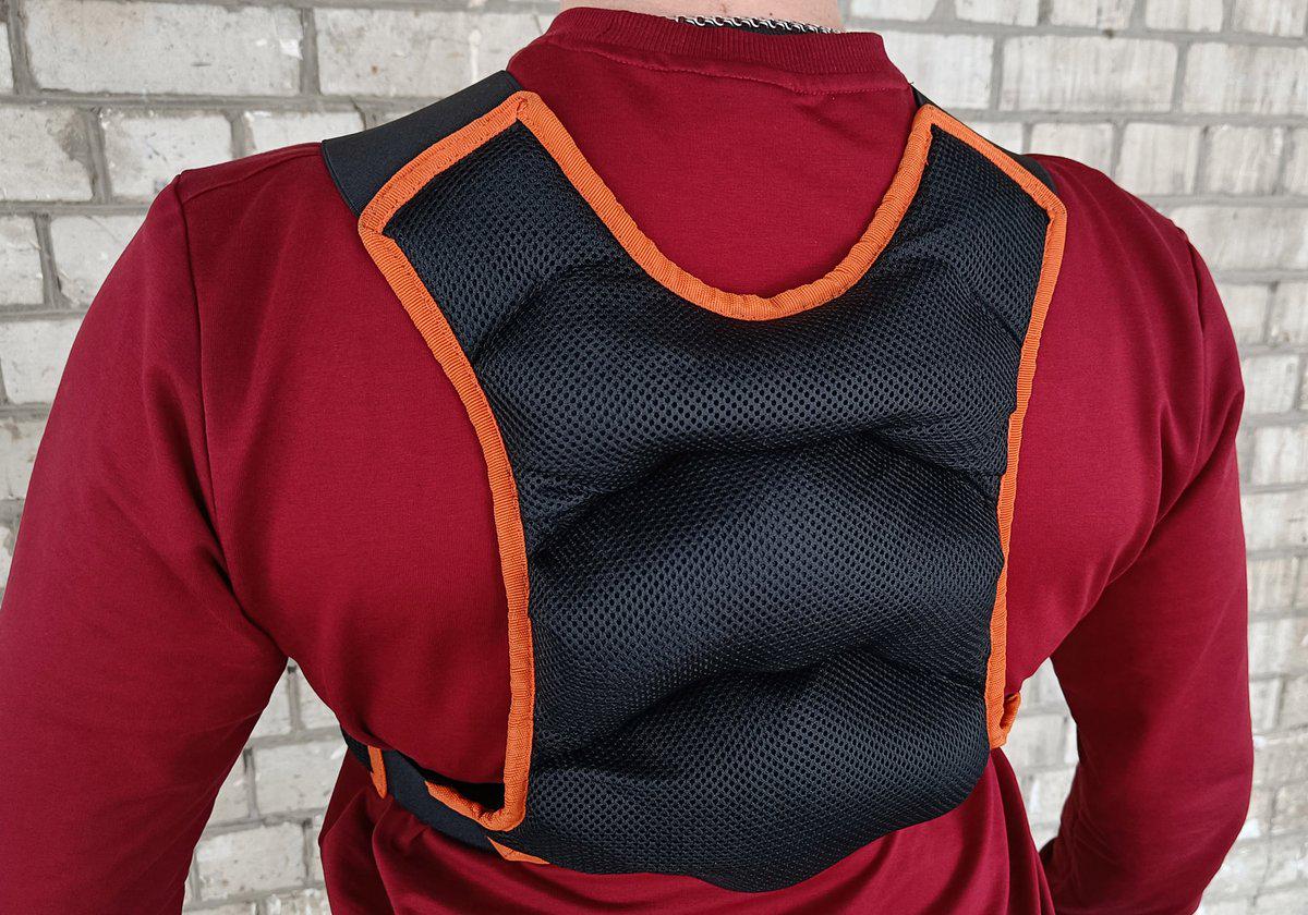 Жилет-утяжелитель EasyFit JetPack 10 кг с металлическими шариками (EF-JP-0010) - фото 4 Жилет-утяжелитель EasyFit JetPack 10 кг с металлическими шариками (EF-JP-0010) - фото 4