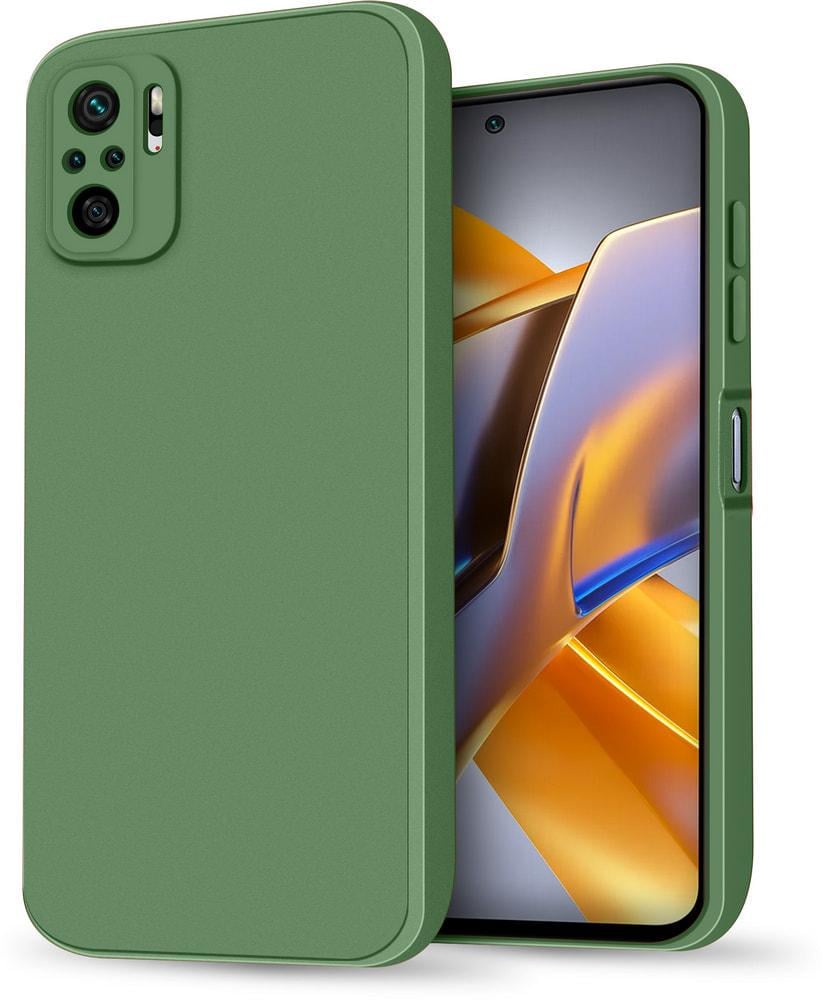 Силіконовий чохол HardCorner Xiaomi Poco M5s (з мікрофіброю) Khaki (34849-17)