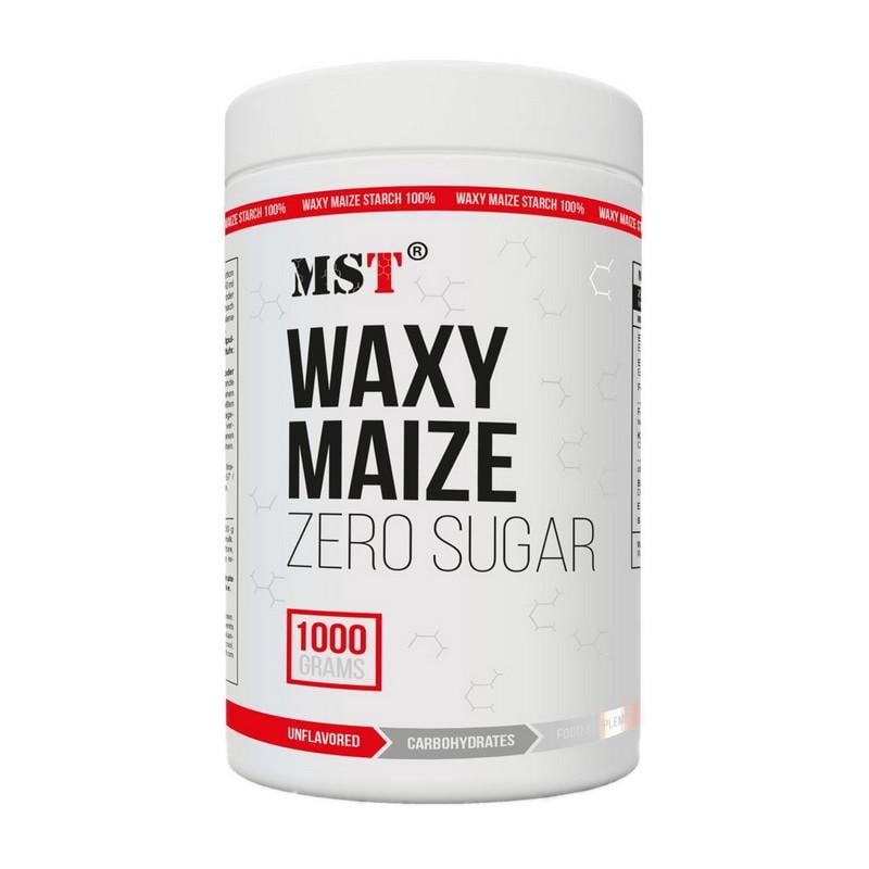 Гейнер MST Waxy Maize Zero Sugar 1 кг Без вкуса (20792-01)
