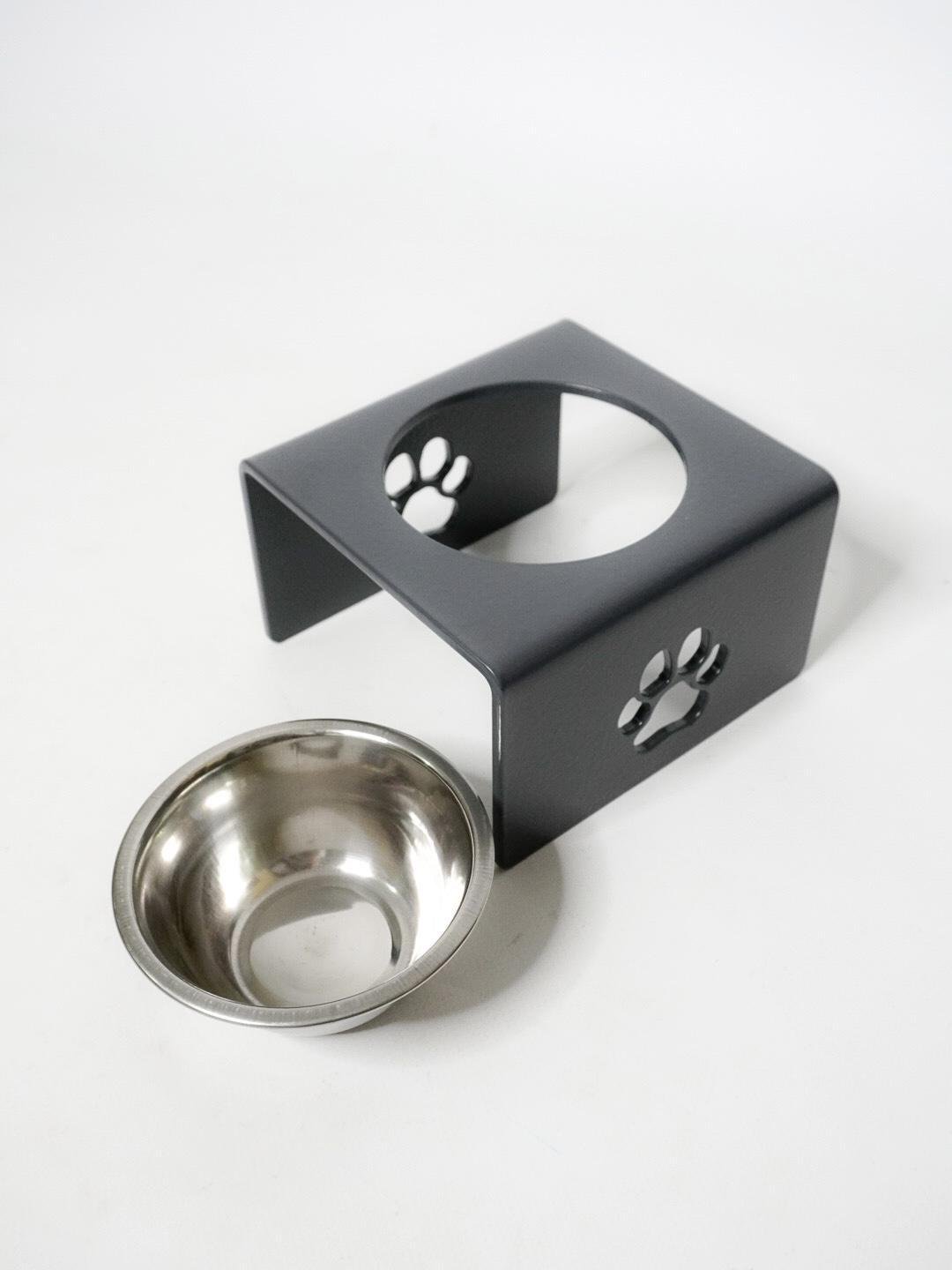 Кормушка My joy подставка для собак мелких пород на 1 миску металл 100 мм 0,35 л Графитовый (24422844) - фото 3 Кормушка My joy подставка для собак мелких пород на 1 миску металл 100 мм 0,35 л Графитовый (24422844) - фото 3