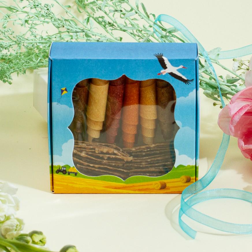 Набір пастили подарунковий Асорті лелека 90 г (FS-05002/1)