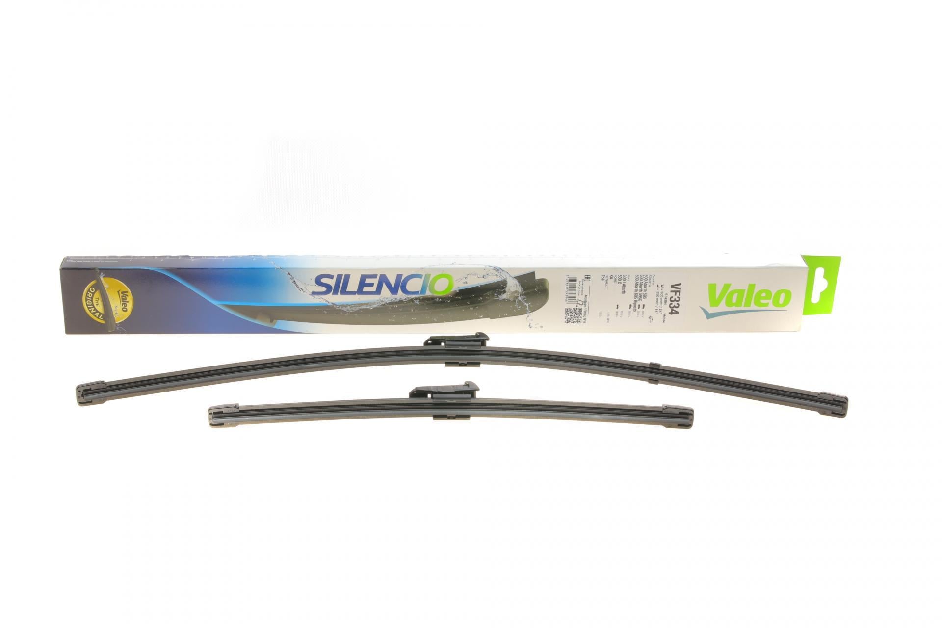 Щетки стеклоочистителя VALEO 600/350 мм для Renault Zoe 12-/Ford KA 08-16/Fiat 500/500e 07- (574394)