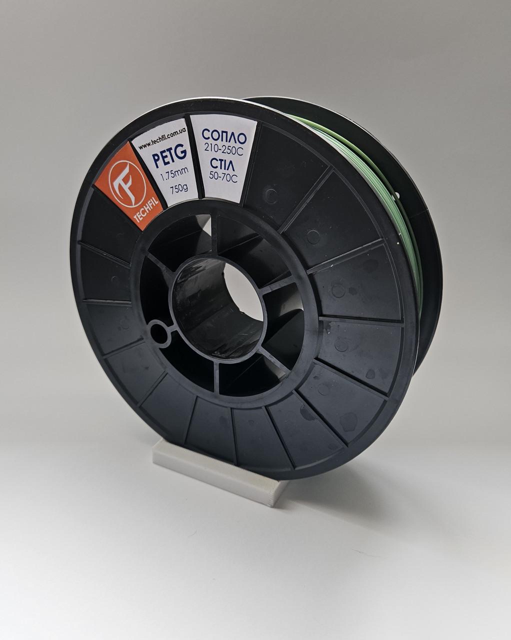 Нить для 3D печати PETG Techfil марка 074 1,75 мм Зеленый - фото 4 Нить для 3D печати PETG Techfil марка 074 1,75 мм Зеленый - фото 4