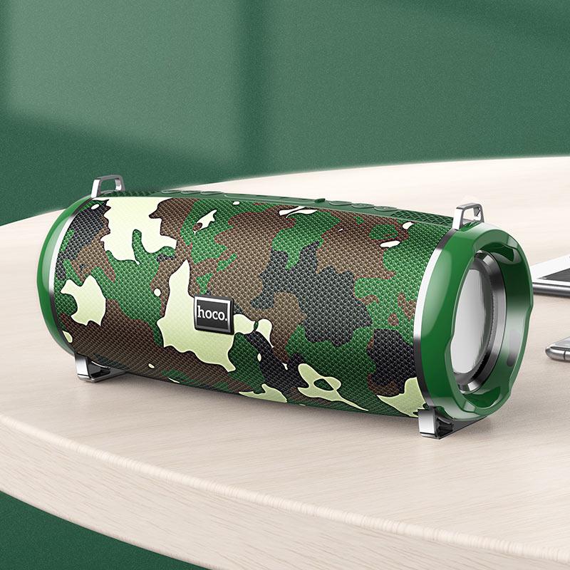 Колонка Bluetooth портативная Hoco HC2 Xpress sports BT Camouflage Green (9882) - фото 2