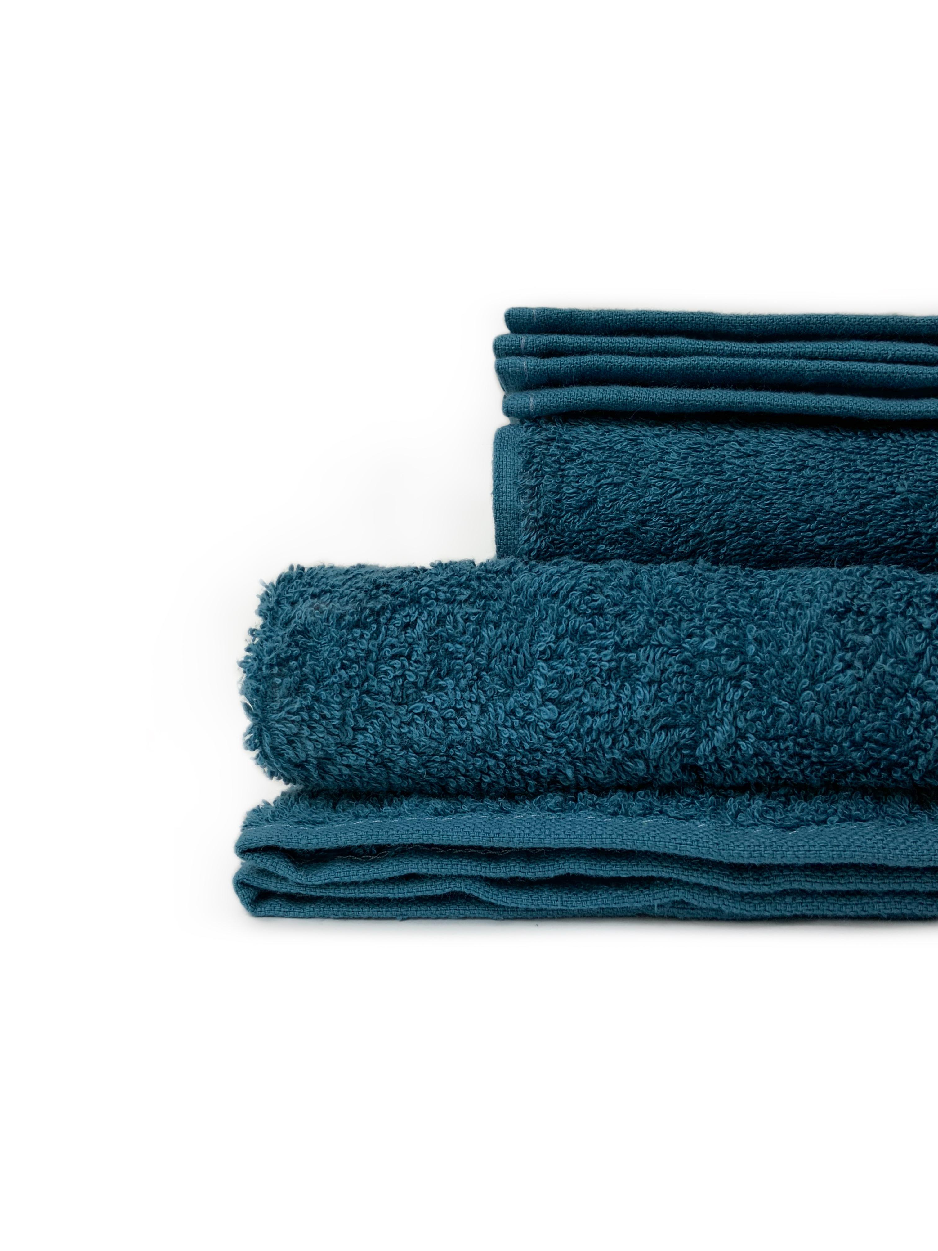 Простынь махровая Dokma 440 г/м² 190x220 Harbour Blue