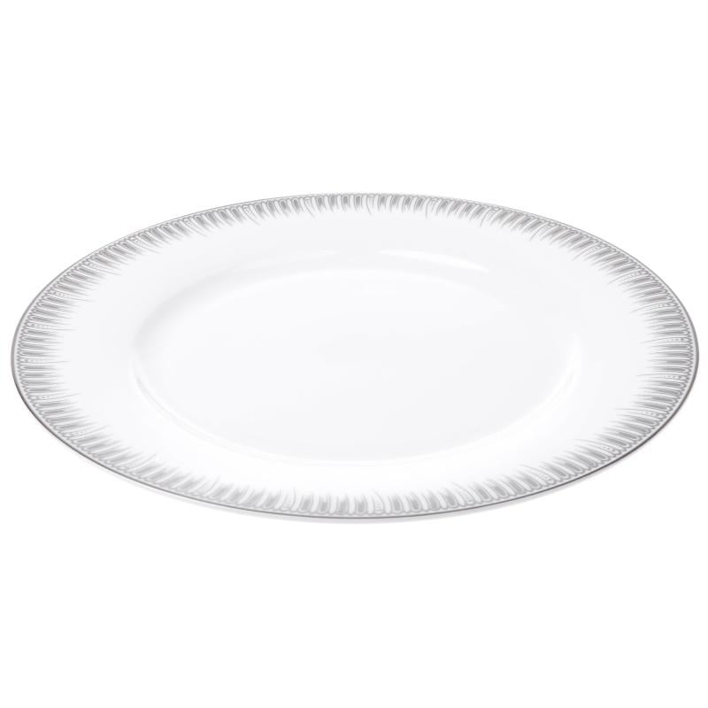 Тарілка кругла Lora NP95 порцеляна Білий (H15-083)