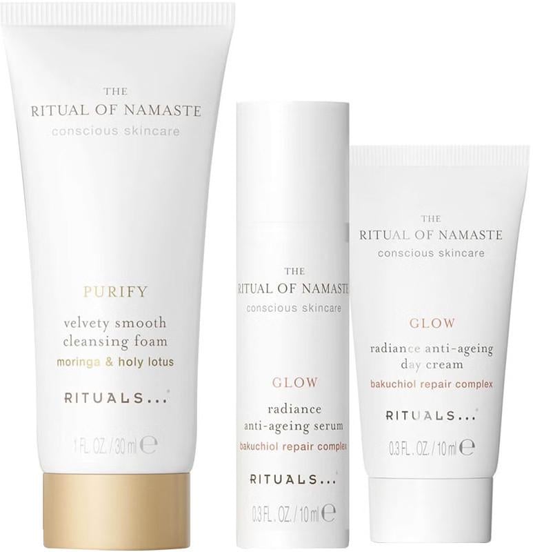 Подарунковий набір косметики RITUALS The Ritual Of Namaste OUR 3-step BESTSELLING skincare routine 3 од. (24436984)