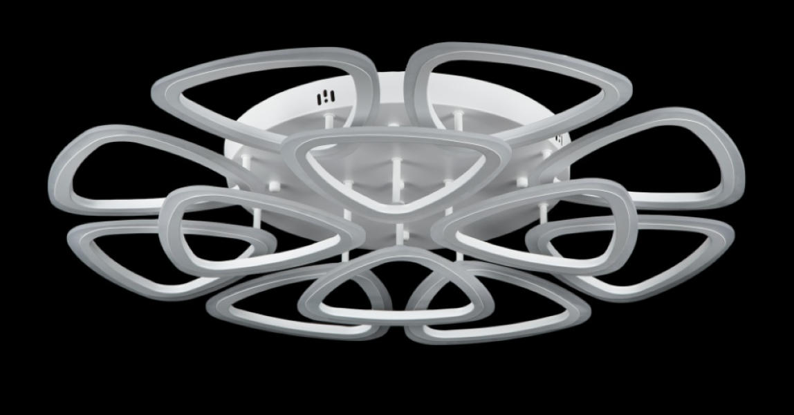 Світлодіодна люстра LK39421/8/4 LED WT Білий (AN000088)