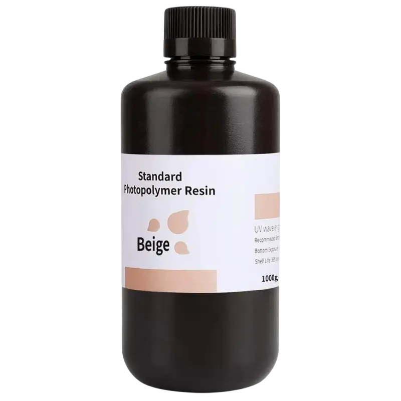 Фотополімерна смола для 3D-друку ELEGOO Standard Resin 1 кг Бежевий (33739693)
