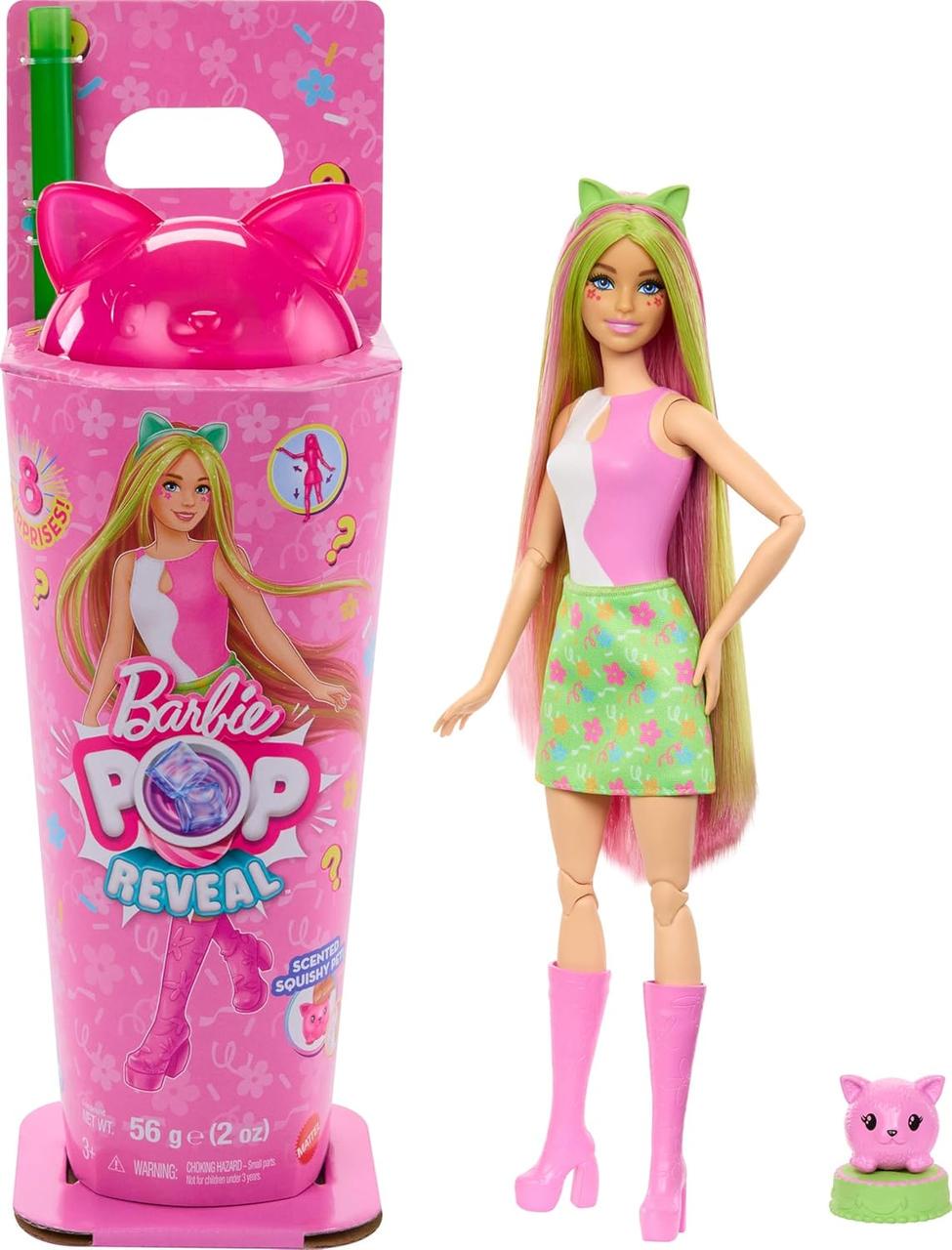 Лялька Barbie ароматизована Pop Reveal серії Коктейлі Cute Kitten (27399)