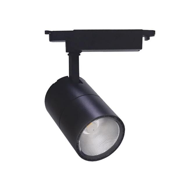 Светильник трековый светодиодный Feron AL103 COB 30W 2700 Lm 4000K IP40 Черный (27729368)