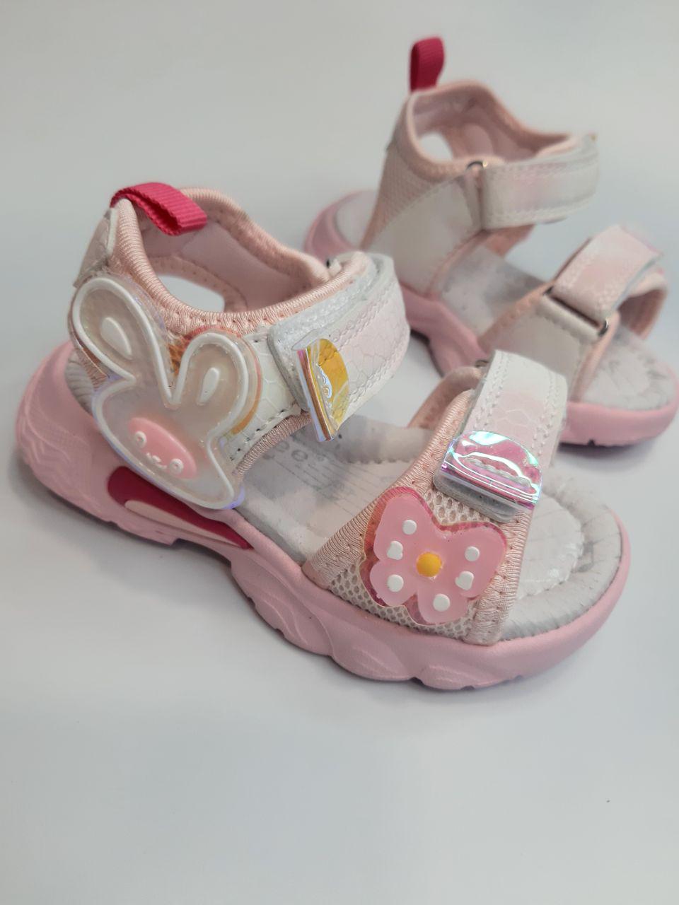 Босоніжки для дівчинки Clibee р. 24 13,8 см Рожевий (180 pink) - фото 2
