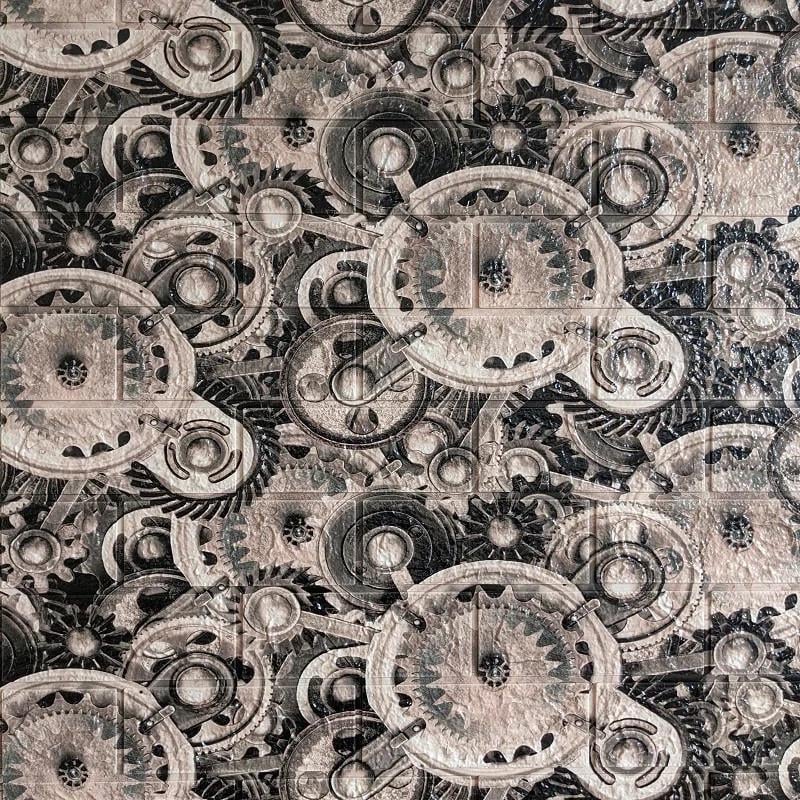 Панель самоклеюча 3D Sticker Wall звукоізоляційна 700x770x5 мм шестигранники