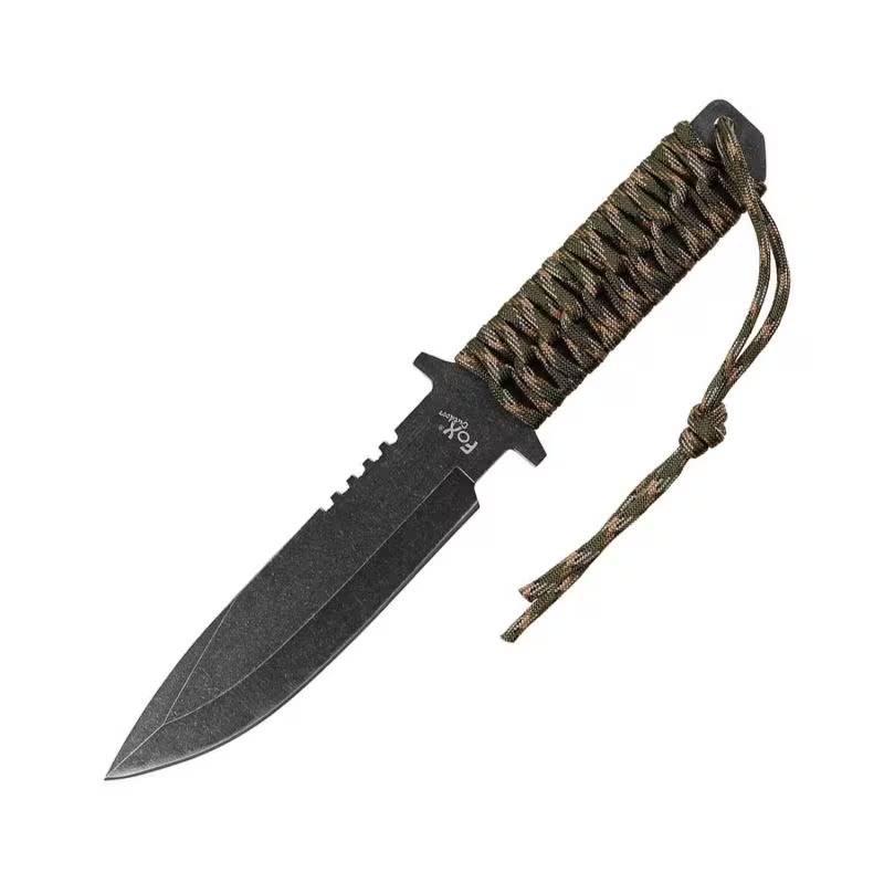 Ніж MFH Fox Outdoor Paracord Handle Knife Camo