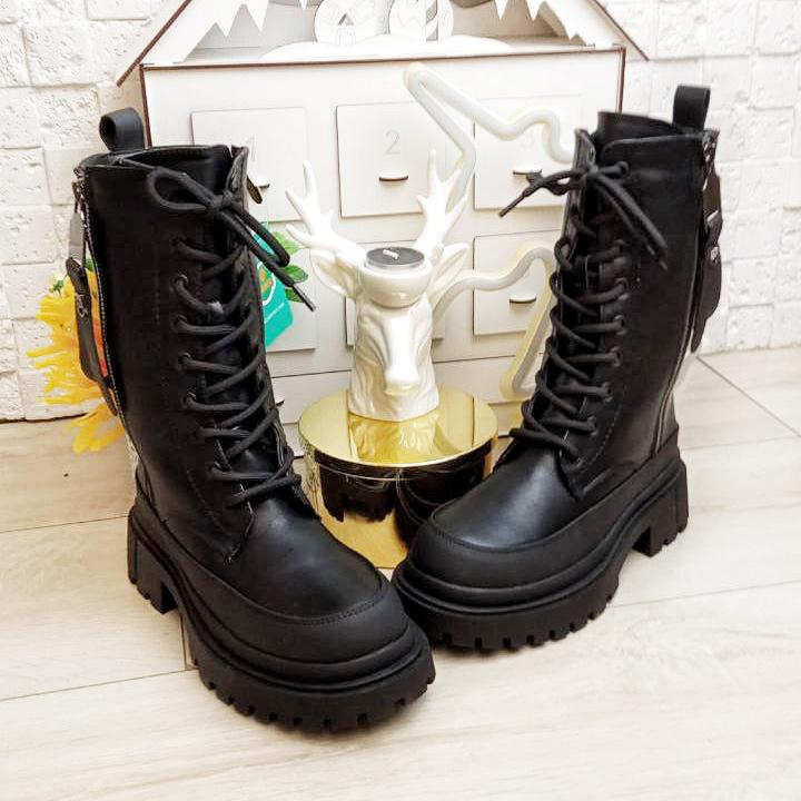 Ботинки зимние Paliament р. 35 23,3 см Черный (789003)