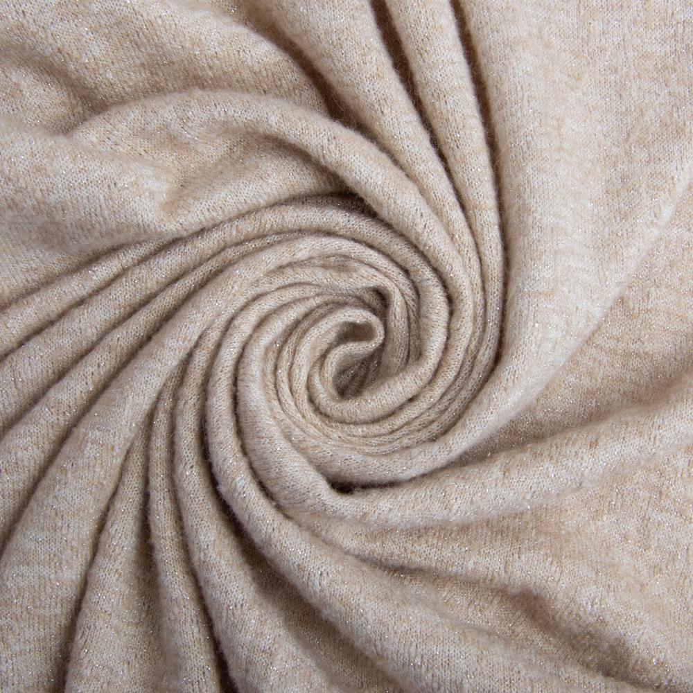 Ткань трикотаж вязкая AD-15962 Кларис 160 см Беж. (26136)