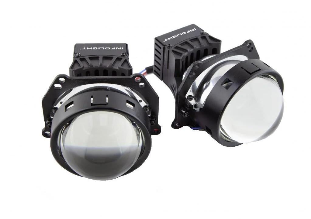 Линзы автомобильные светодиодные Infolight A2-Pro BI-LED
