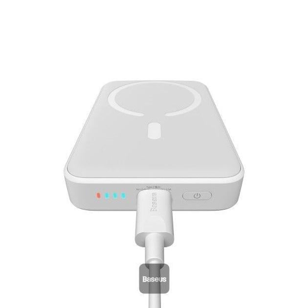 Повербанк BASEUS Magnetic Mini Wireless Fast Charge 10000 mAh 20W (0041) - фото 3 Повербанк BASEUS Magnetic Mini Wireless Fast Charge 10000 mAh 20W (0041) - фото 3