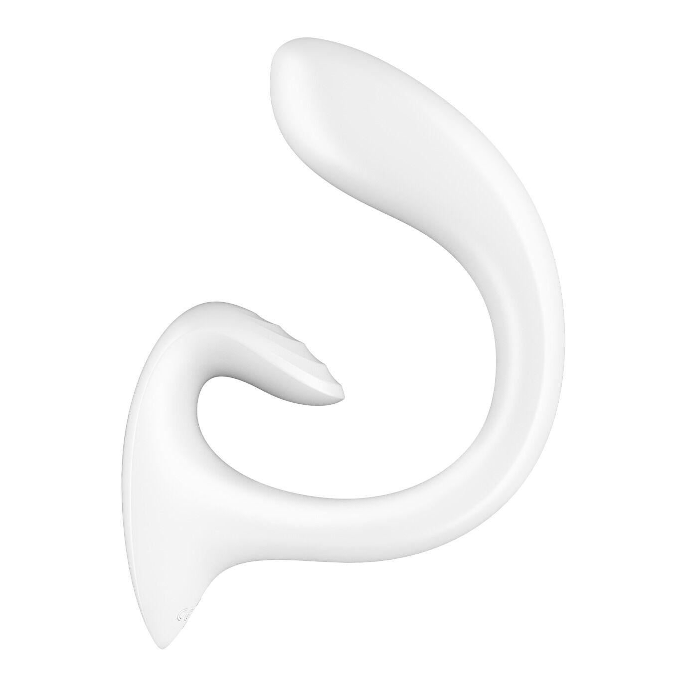 Вибратор влагалищно-клиторальный Satisfyer G for Goddess 1 White