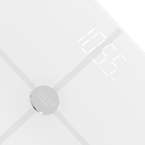 Ваги підлогові аналітичні Adler AD 8187 з додатком FitGo до 180 кг пам'ять 8 користувачів 12 показників - фото 3