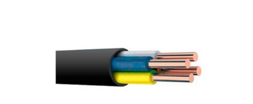 Кабель ВВГнг-П 4х2.5 ГАЛ-КАТ моноліт мідний круглий (28458702)
