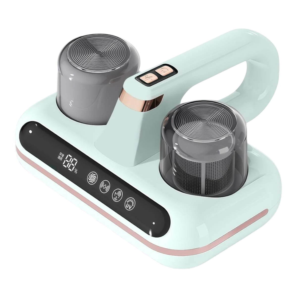 Пылесос ручной для матрасов и ковров вакуумный/аккумуляторный Бирюзовый (VEN-1176G) Пылесос ручной для матрасов и ковров вакуумный/аккумуляторный Бирюзовый (VEN-1176G)