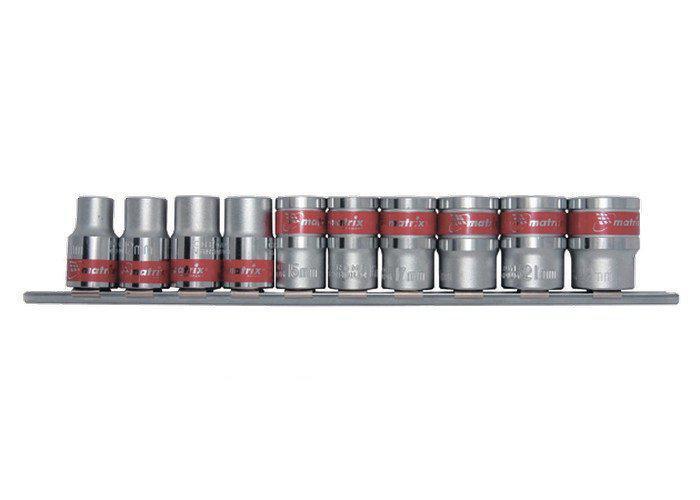 ᐉ Набор торцевых головок MTX CrV 3/8" 10 шт. 8-19 мм (135589)