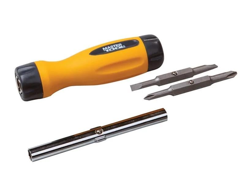 Викрутка Mastertool 4В1 Чорний/Жовтий (40-0516)