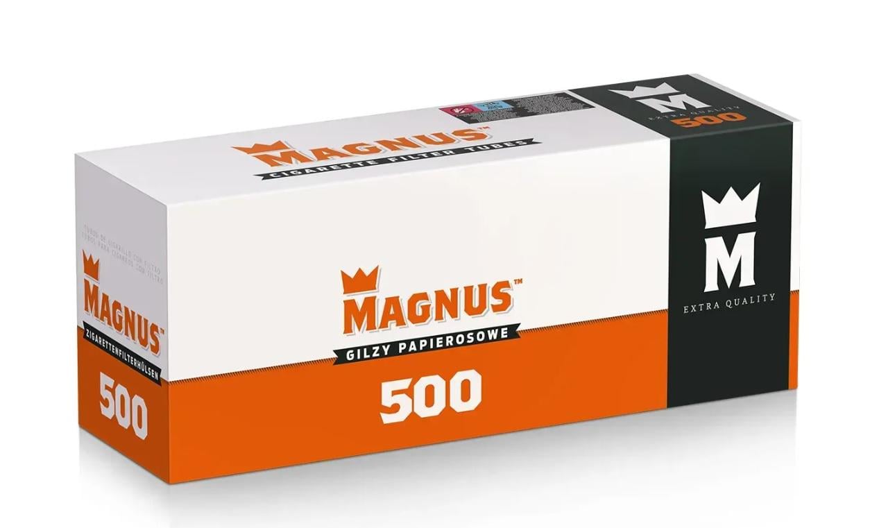 Гільзи для цигарок Magnus 500 шт. 8 мм