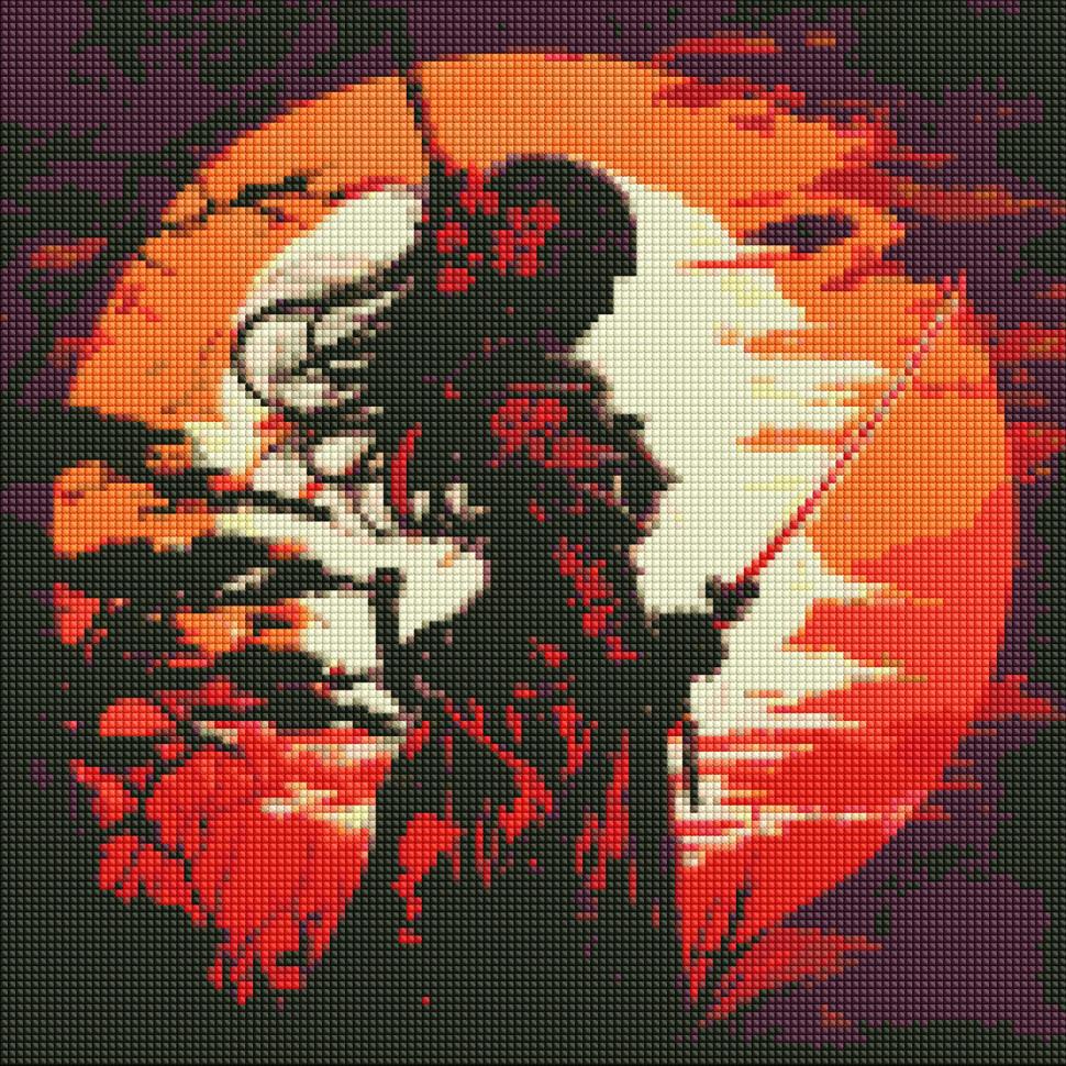 Алмазная мозаика Идейка Красота и сила 40x40 см (AMO7515)