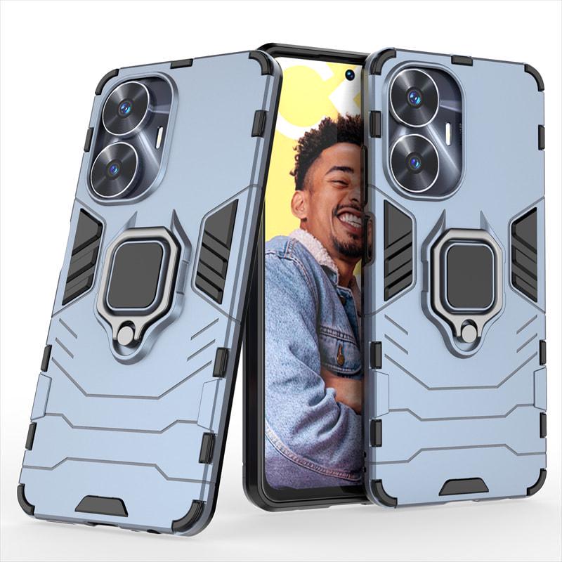 Противоударный чехол Realme C55 (подставка кольцо) Graphite (32647-40)