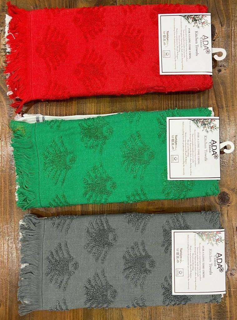 Набор кухонных полотенец ADA лен-махра 40х60 см 6 шт. (П4К-AL-kuhnya-007) - фото 2 Набор кухонных полотенец ADA лен-махра 40х60 см 6 шт. (П4К-AL-kuhnya-007) - фото 2