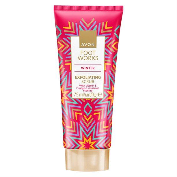 Скраб для ног Avon с ароматом апельсина и корицы 75 мл (29008341)