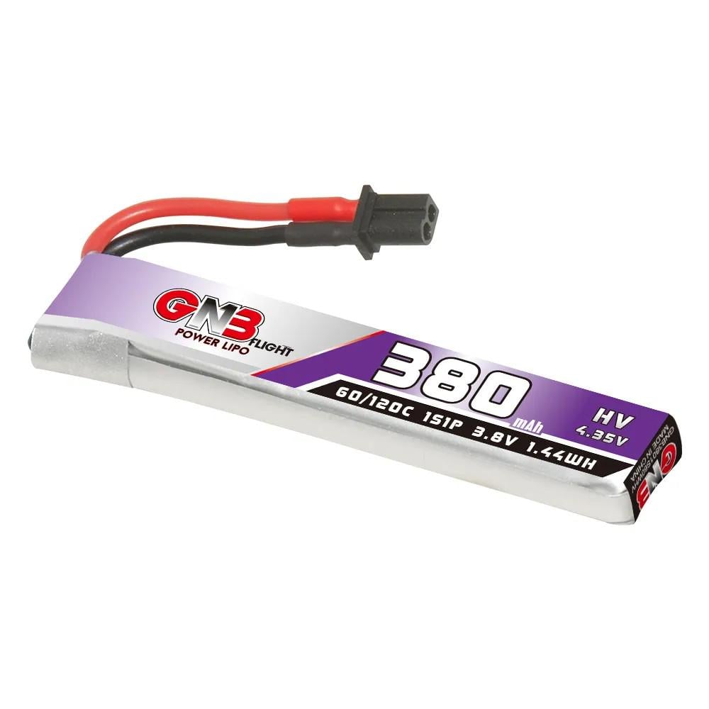 Батарея GNB 1S 380 mAh 3,8V 60C/120C A30 с кабелем - фото 1