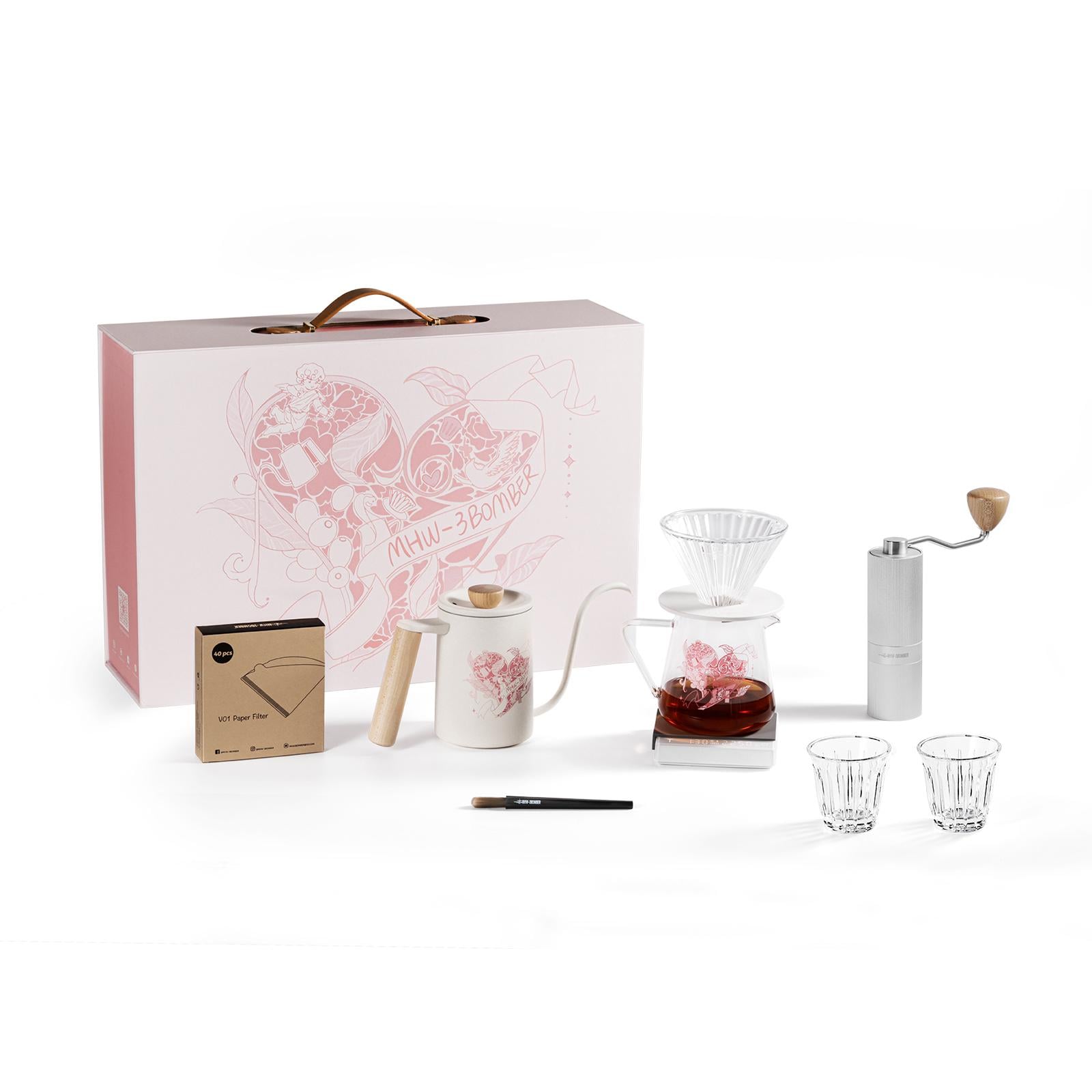 Подарочный набор бариста MHW-3BOMBER Flipped Pour Over Gift Box 9в1 (CS6537P-OS)