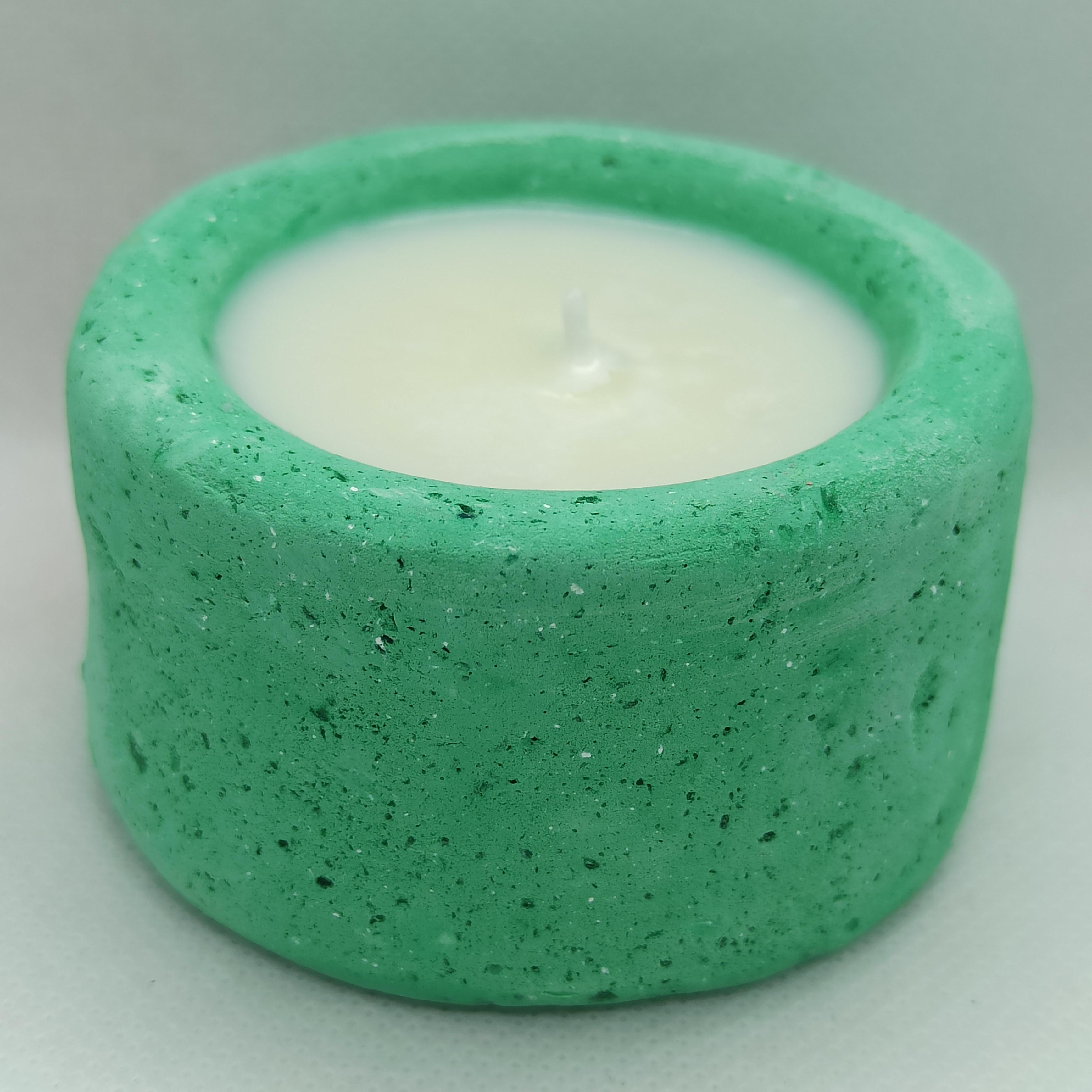 Эко-свеча Svich Shop с ароматом зеленого яблока hand made (171)