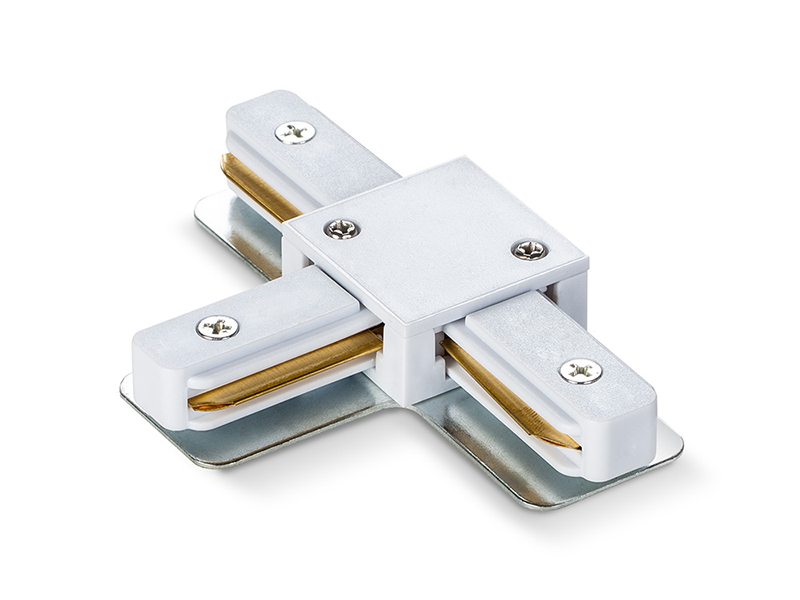 Соединитель для шинопроводов Videx VL-TRF-CTT-W Т-образный Белый (21765898)