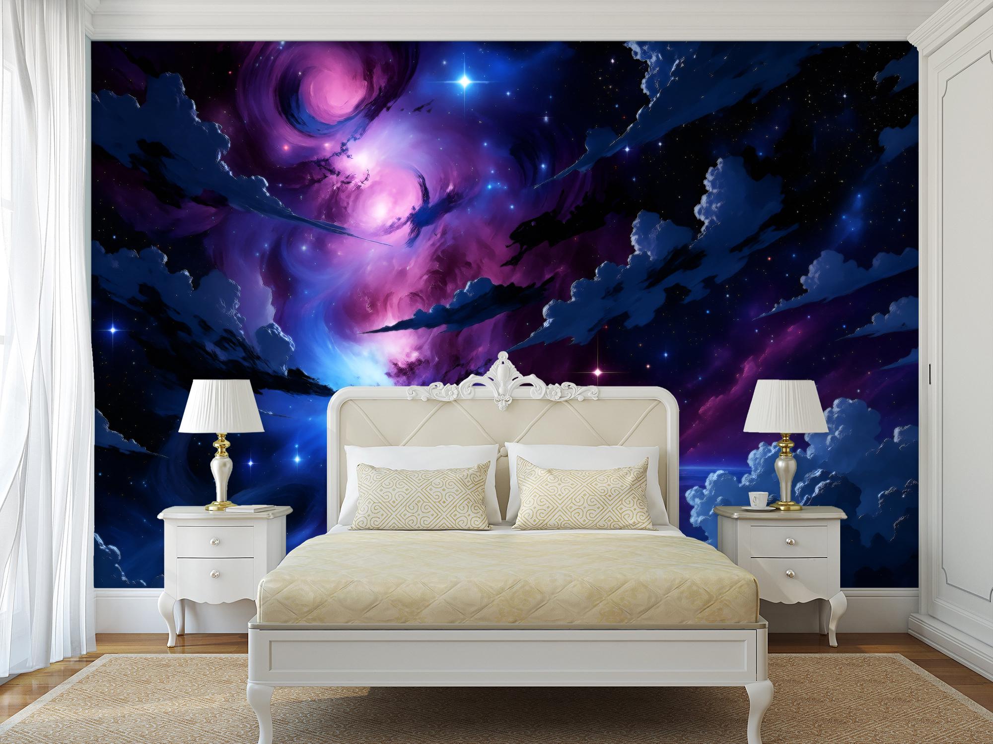 Фотообои флизелиновые Upstream Космический Шторм Света 153х230 см (S5SPC-036/3) - фото 3