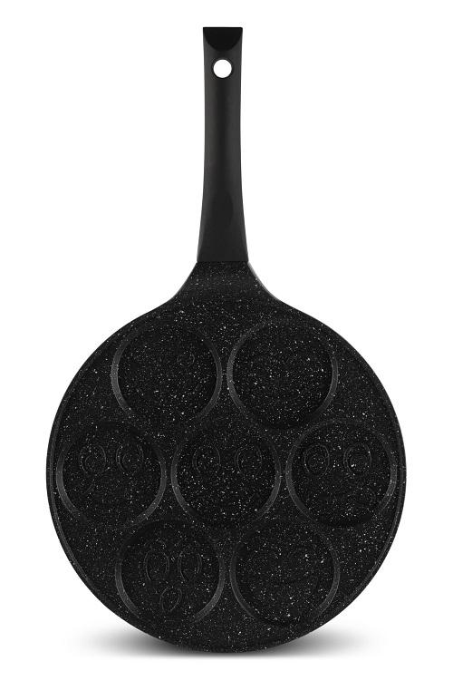 Сковорода для оладок Edenberg EB-7511 із мармуровим покриттям антипригарним 27 см (EB-7511) - фото 2