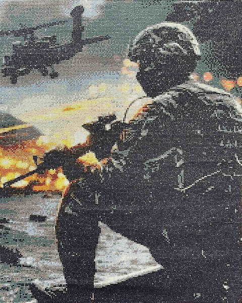 Алмазна мозаїка Війна в Україні Орки Збройні сили 5D 40х50 см (178266) Алмазна мозаїка Війна в Україні Орки Збройні сили 5D 40х50 см (178266)