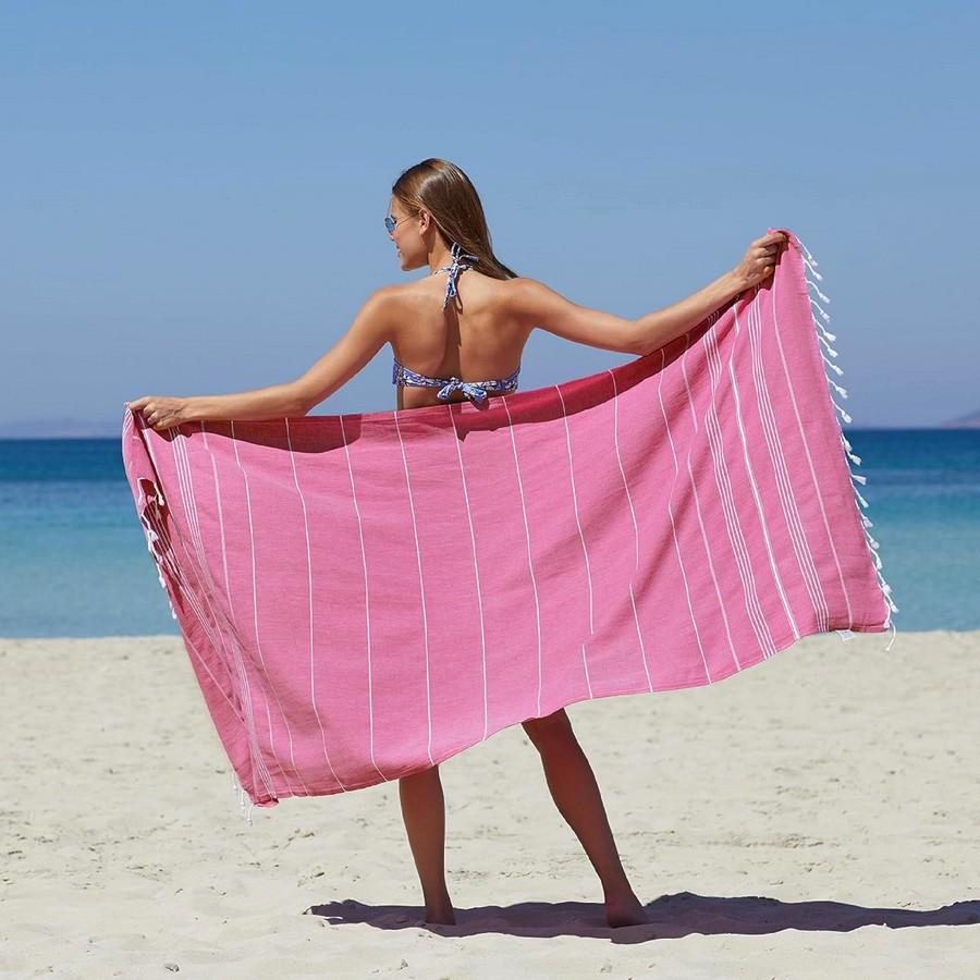 Полотенце Peshtemal Beach Pool Spa 100х180 см Розовый (19158234)