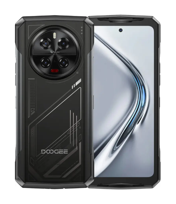 Смартфон Doogee V40 5G 12/512 Gb NFC ip69k Black/Silver (23492388)