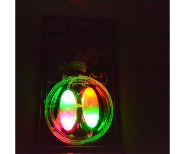 Шнурки світлодіодні круглі LED для взуття Colorful - фото 2 Шнурки світлодіодні круглі LED для взуття Colorful - фото 2