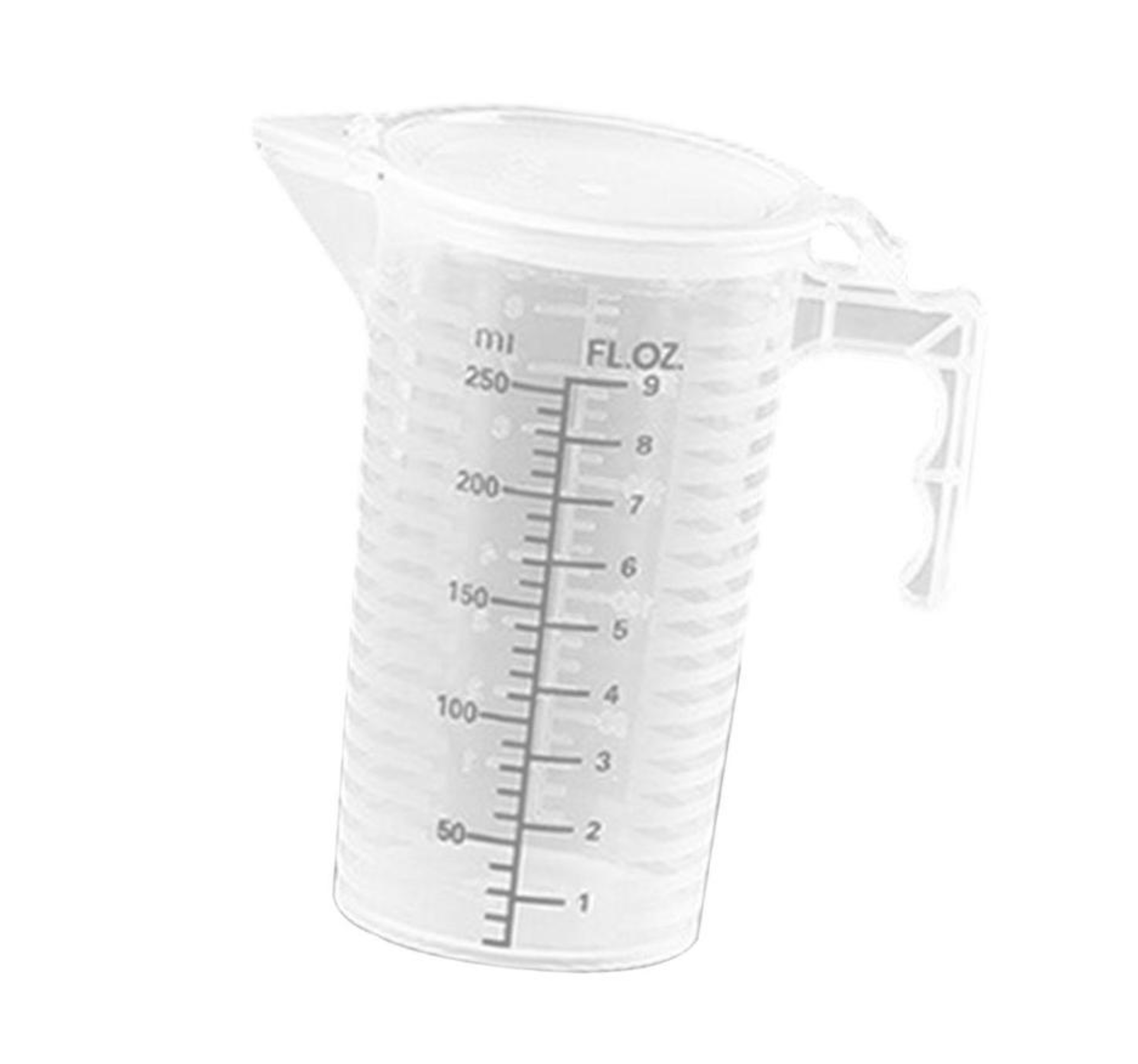 Мерная емкость для измерения объема жидкостей CarLuxe Measuring Cup без крышки 250 мл Мерная емкость для измерения объема жидкостей CarLuxe Measuring Cup без крышки 250 мл